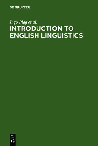 Mareile Schramm Introduction to English Linguistics
