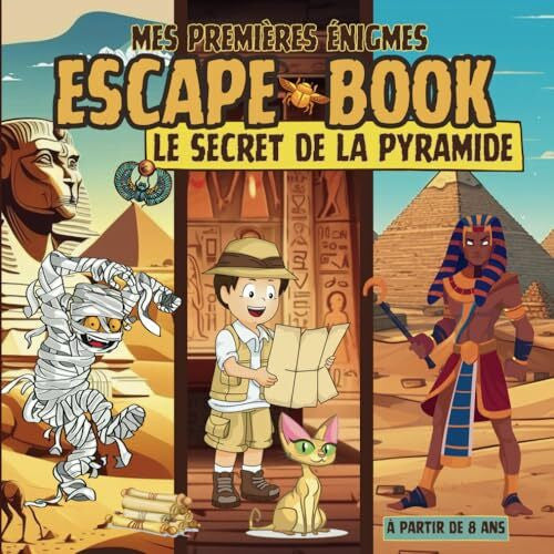 MYSTÈRE, ÉDITION Mes premières énigmes: LE SECRET DE LA PYRAMIDE