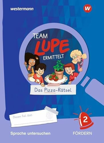 Westermann Bildungsmedien Verlag GmbH TEAM LUPE ERMITTELT - Übungshefte: Sprache untersuchen 2 FÖRDERN