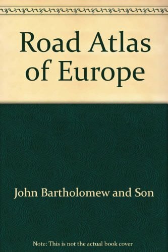 John Bartholomew and Son Road Atlas of Europe