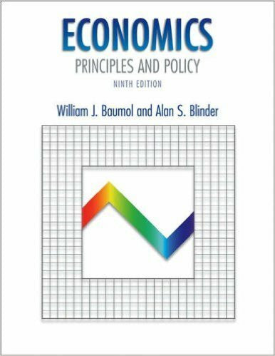 Alan S. Blinder Economics: Principles and Policy