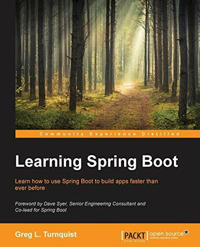 Turnquist, Greg L. Learning Spring Boot