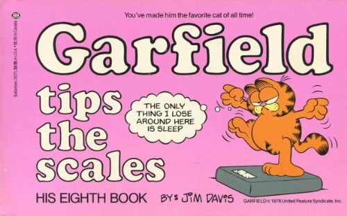Davis, Jim Garfield Tips the Scales