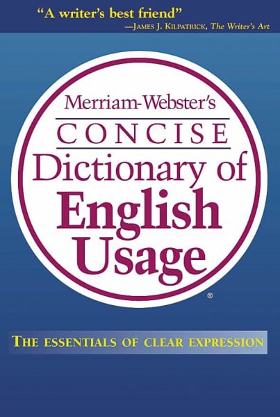 Merriam-Webster Merriam-Webster's Concise Dictionary of English Usage