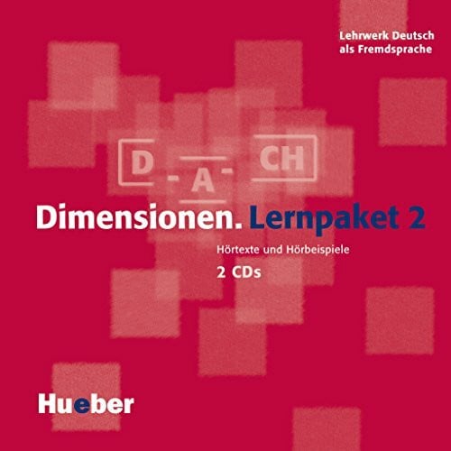 ClalÃ¼na, Monika Dimensionen. Lernpaket 2: Lehrwerk Deutsch als Fremdsprache / 2 Audio-CDs: Lehrwerk Deutsch als Fremdsprache. HÃ¶rtexte, HÃ¶rbeispiele und NachsprechÃ¼bungen