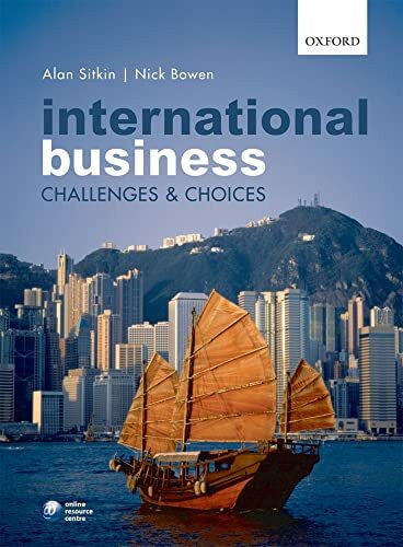 Bowen, Nick International Business: Challenges and Choices