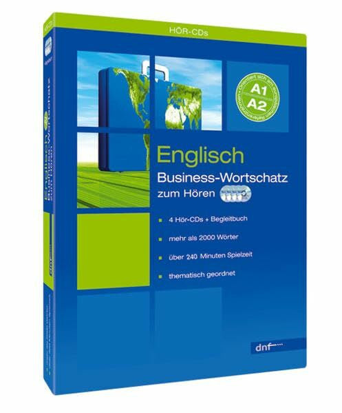dnf-Verlag GmbH Business-Wortschatz Englisch: Wortschatztrainer: Mehr als 2000 Stichwörter. Thematisch geordnet. Niveau A1/A2