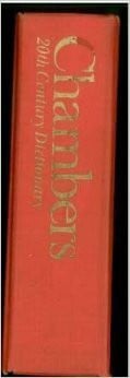 Kirkpatrick, E.M. Chambers Twentieth Century Dictionary