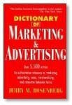 Rosenberg, Jerry M. Dictionary of Marketing and Advertising (Business Dictionary Series)