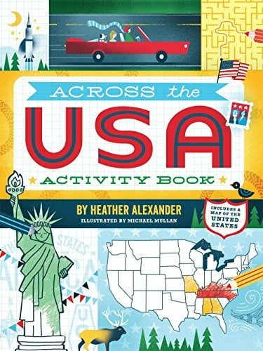 Mullan, Michael Across the USA Activity Book