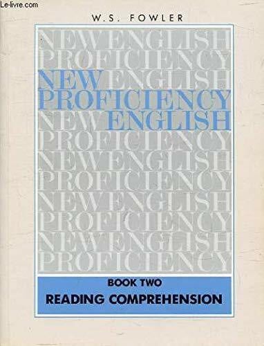 Pidcock, J. Reading Comprehension (Bk. 2) (New proficiency English)