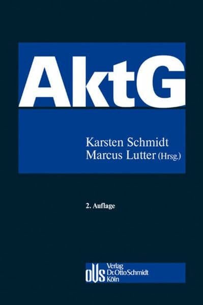 Krieger, Gerd Aktiengesetz: Kommentar