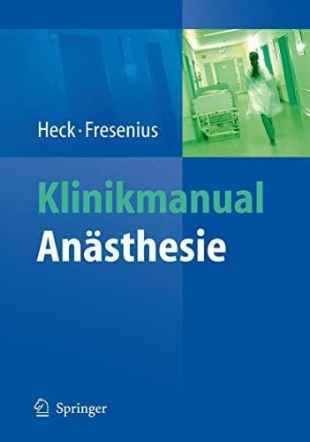 Busch, Cornelius Klinikmanual AnÃ¤sthesie