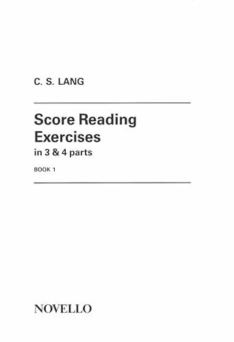 Lang, C. S. C.S. Lang: Score Reading Exercises Book 1 – Zweitliebe by ...