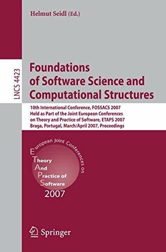 Seidl, Helmut Foundations of Software Science and Computational Struct ...