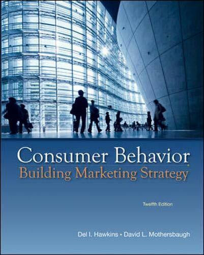 Best, Roger Consumer Behavior: Building Marketing Strategy