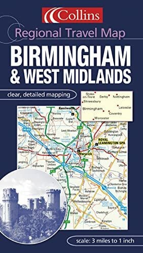 Birmingham and the West Midlands (Regional Travel Map)