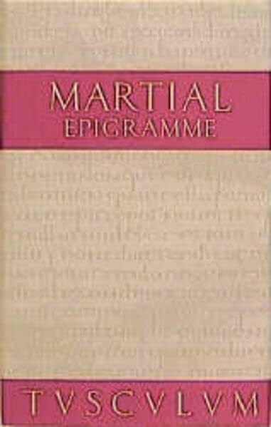 Schindler, Winfried Epigramme (Sammlung Tusculum)