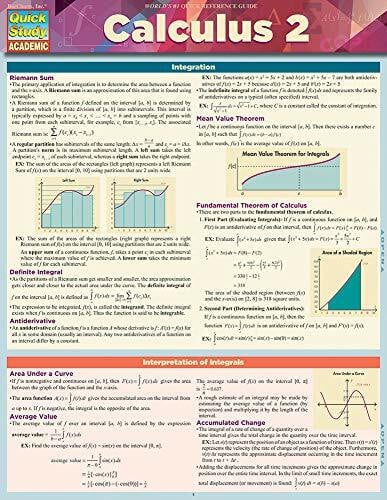 LLC, ExpoLogic, Calculus 2 (Quick Study Academic)
