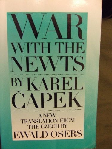 Capek, Karel War With The Newts