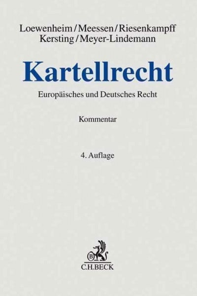 Buth, Birgit Kartellrecht: Kommentar zum Deutschen und EuropÃ¤ischen Recht (Grauer Kommentar)