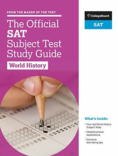 College Board The Official SAT Subject Test World History