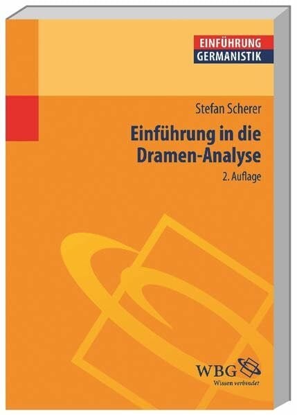 Scherer, Stefan Einführung in die Dramen-Analyse (Einführungen)