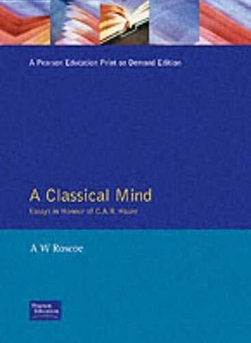 Roscoe, A.W. A Classical Mind Essays in Honour of C.A.R. Hoare (Prentice Hall International Series in Computer Science)