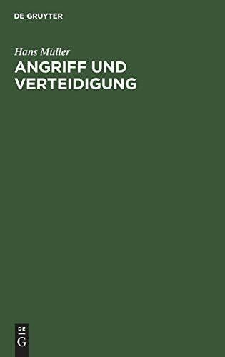 Müller, Hans Angriff und Verteidigung: Strategie und Taktik im Schachspiel