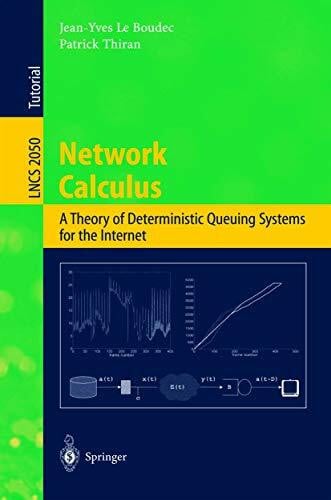 Boudec, Jean-Yves Le Network Calculus: A Theory of Deterministic Queuing Systems for the Internet (Lecture Notes in Computer Science, 2050, Band 2050)