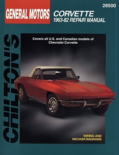 Chilton Book Company Chilton's Gm Corvette 1963-82 Repair Manual