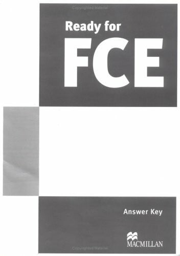 R, Norris Ready for Fce Answer Key