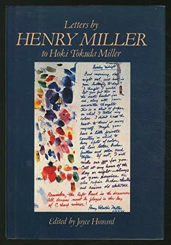 Miller, Henry Letters by Henry Miller