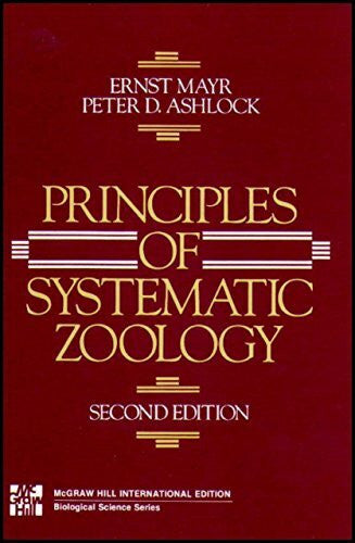 Mayr, E. Systematic Zoology