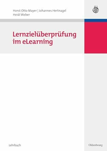 Mayer, Horst Otto Lernzielüberprüfung im eLearning