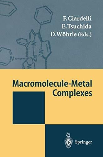 Wöhrle, Dieter Macromolecule-Metal Complexes