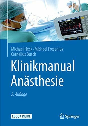 Busch, Cornelius Klinikmanual AnÃ¤sthesie: ebook inside