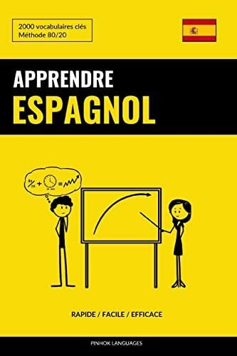Languages, Pinhok Apprendre l'espagnol - Rapide / Facile / Efficace: 2000 vocabulaires clés