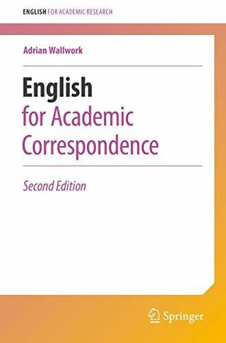 Wallwork, Adrian English for Academic Correspondence (English for Academic Research)