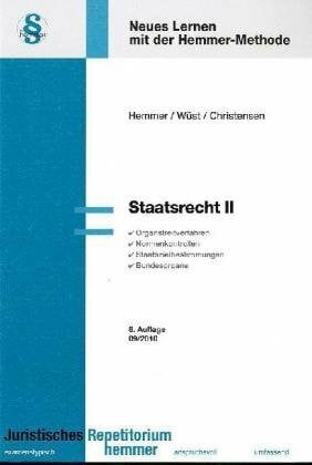 Christensen, Ralph Staatsrecht II (Skripten - Öffentliches Recht)