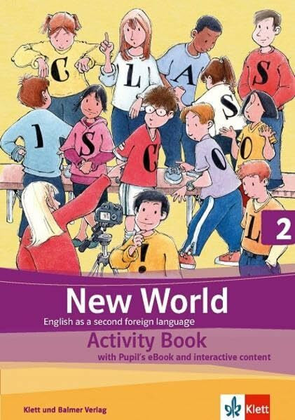 New World 2: Activity Book (inkl. digitale Inhalte: Pupil's Book, interaktive Übungen, Worksheets)