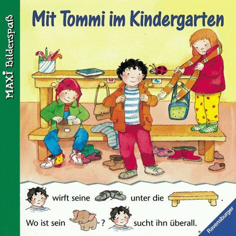 Rius, Roser Mit Tommi im Kindergarten (Maxi-Bilderspaß)
