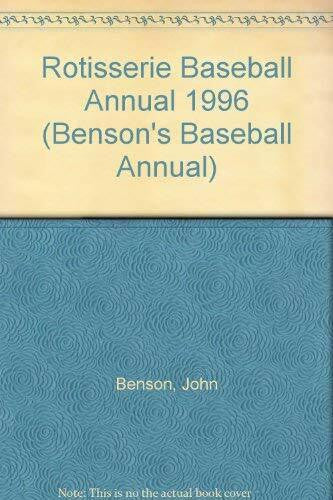 Benson, John Rotisserie Baseball Annual 1996