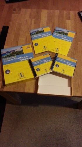 Anastasiadis, Athanasios Langenscheidt Praktischer Sprachlehrgang Griechisch - Buch mit 3 Audio-CDs + Begleitheft: Der Standardkurs fÃ¼r Selbstlerner (Langenscheidt Praktische SprachlehrgÃ¤nge)