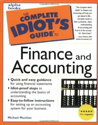 Muckian, Michael The Complete Idiot's Guide to Finance and Accounting