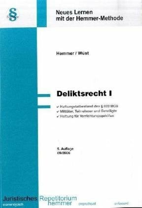 Wüst, Achim Deliktsrecht I (Skripten - Zivilrecht)
