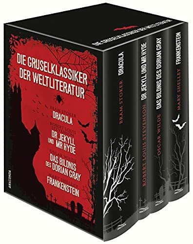 Breitkreutz, Meike Die Gruselklassiker der Weltliteratur (Bram Stoker, Dracula - R.L. Stevenson, Dr. Jekyll und Mr. Hyde - Oscar Wilde, Das Bildnis des Dorian Gray - ... / Das Bildnis des Dorian Gray / Frankenstein