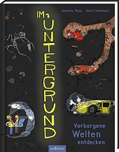 Hellmeier, Horst Im Untergrund: Verborgene Welten entdecken | Entdeckungsreise unter die Erde, stimmungsvolle Illustrationen, ab 8 Jahren