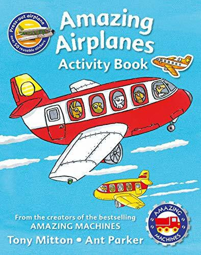 Kingfisher Books Amazing Machines Amazing Airplanes Activity Book