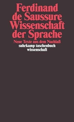 Jäger, Ludwig Wissenschaft der Sprache: Neue Texte aus dem Nachlaß (suhrkamp taschenbuch wissenschaft)